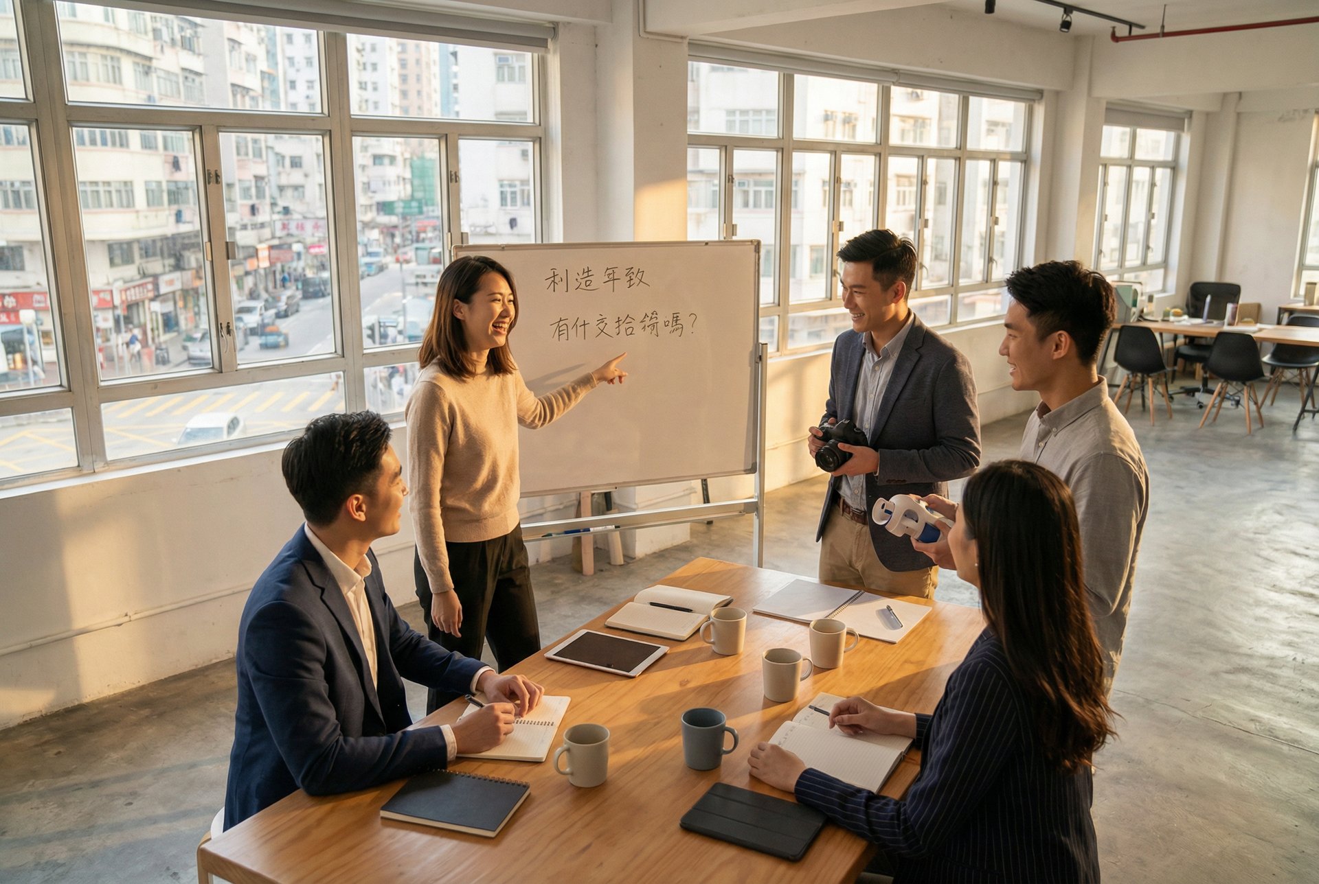 17C品牌故事-创意团队协作场景